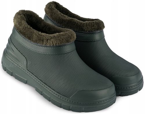 KALOSZE OCIEPLANE damskie krótkie piankowe zimowe lekkie chodaki EVA na Arena.pl