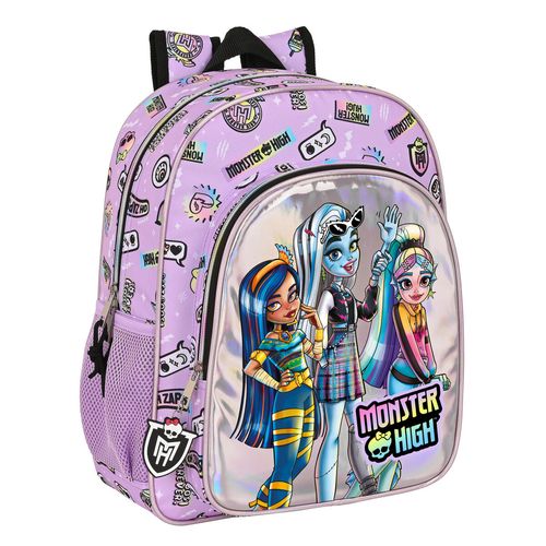 Plecak szkolny Monster High Best boos Liliowy 32 X 38 X 12 cm na Arena.pl