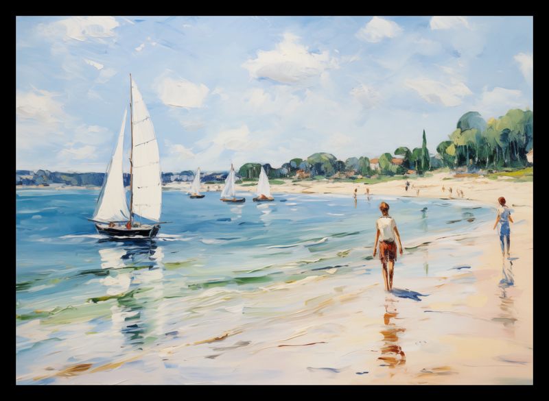 Plakat 35x25cm Życie na Brzegu zdjęcie 2