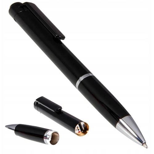 DŁUGOPIS REJESTRATOR SZPIEGOWSKI Z WBUDOWANYM DYKTAFONEM PODSŁUCHEM 16GB na Arena.pl