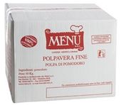 MENU' Polpa Vera Fine rozdrobniona pulpa pomidorowa. Torba 10 kg
