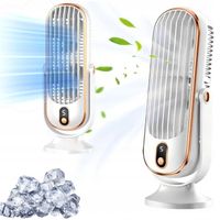 Wentylator biurkowy USB Wentylator na stół przenośny biały klimatyzator