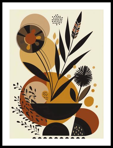 Plakat 40x55cm Ogrody Geometryczne na Arena.pl