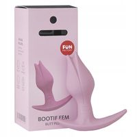 Korek analny, wtyczka do pupy, silikonowa. Kształt tulipana