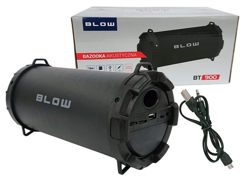 Głośnik Bluetooth Bazooka Blow BT900 FM USB SD AUX zdjęcie 1