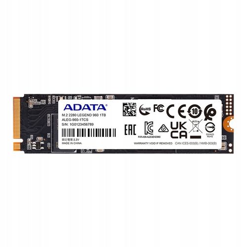 SSD m.2 ADATA Legend 960 1TB PCIe 4x4 7.4/6 GB/s na Arena.pl