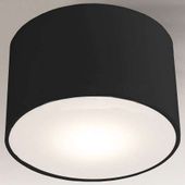 Plafon LAMPA sufitowa ZAMA 1128 Shilo natynkowa OPRAWA metalowa okrągła czarna