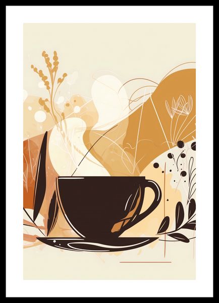 Plakat 68x101cm Aromatyczna Przerwa zdjęcie 3