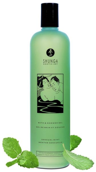 Żel do kąpieli Bath and shower gel sensual mint zdjęcie 1