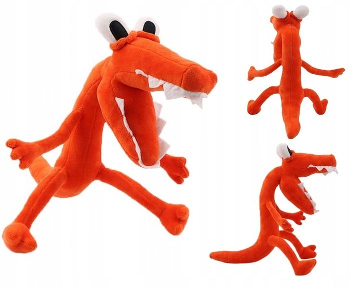 MASKOTKA RAINBOW FRIENDS ROBLOX ORANGE PLUSZAK zdjęcie 2