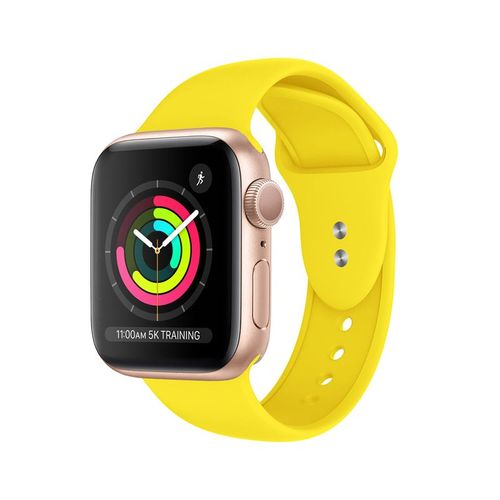 Pasek do Apple Watch 38/40 mm (żółty) na Arena.pl