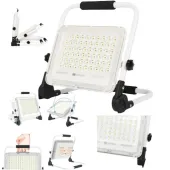 Halogen LED Naświetlacz Akumulatorowy Budowlany 100W Przenośny Reflektor