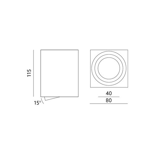 oprawa do nadbudowania oczko oh37 l chrom kobi na Arena.pl