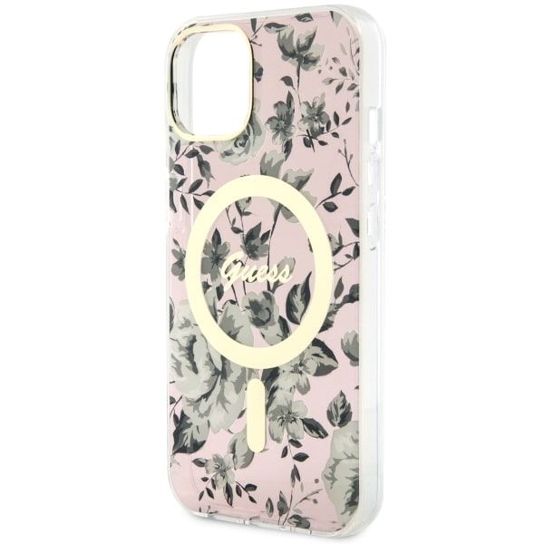 Etui Guess do iPhone 15 Plus, iPhone 14 Plus, Różowy, MagSafe zdjęcie 6