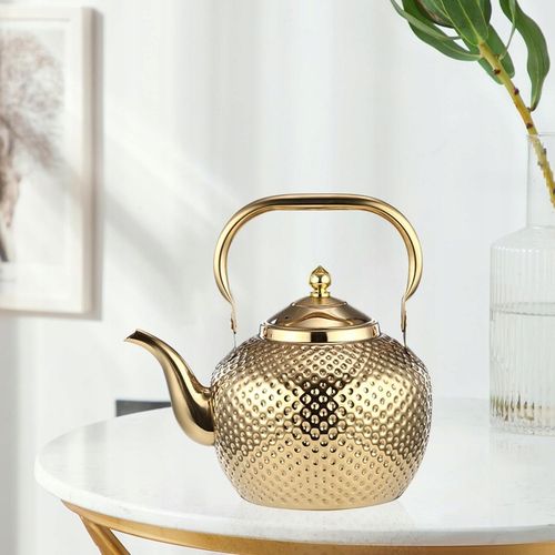 Czajniczek ze stali nierdzewnej Anti Scald Uchwyt z wyjmowanym zaparzaczem na Arena.pl