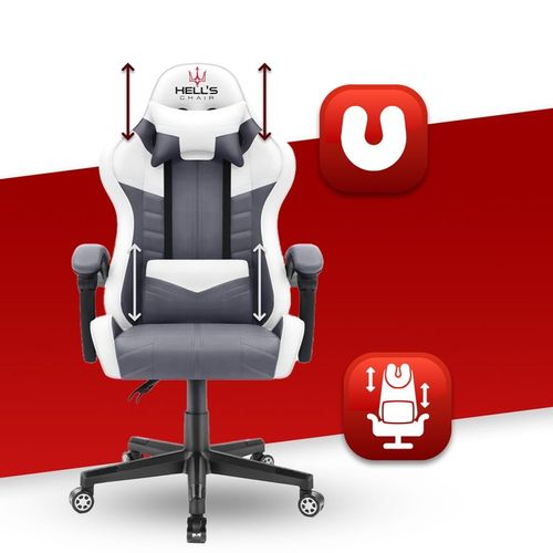 FOTEL GAMINGOWY DLA GRACZA BIUROWY HELL'S na Arena.pl