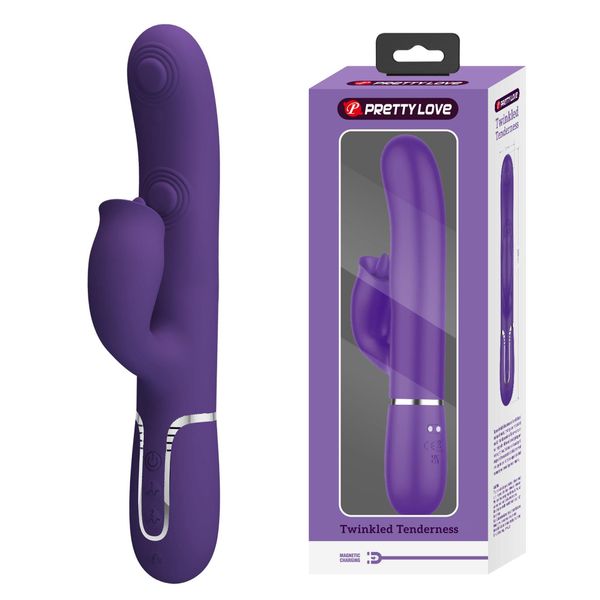 Pretty Love - Gigi Dark Purple, 7 Thumping Functions 7 Licking Modes zdjęcie 1