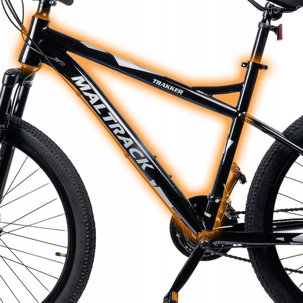 ROWER GÓRSKI MTB MANETKI 21 BIEGÓW 2 TARCZE RAMA 15" KOŁA 26" NÓŻKA zdjęcie 6