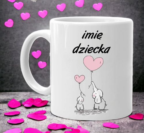 KUBEK Z NADRUKIEM PREZENT DLA CHŁOPCA DZIEWCZYNKI DZIECKA URODZINY WZORY na Arena.pl