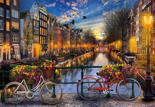 Puzzle Amsterdam z Miłością 2000 el. na Arena.pl