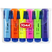 ZAKREŚLACZ MISTRAL TOMA MIX 6 KOLORÓW  5901133334909