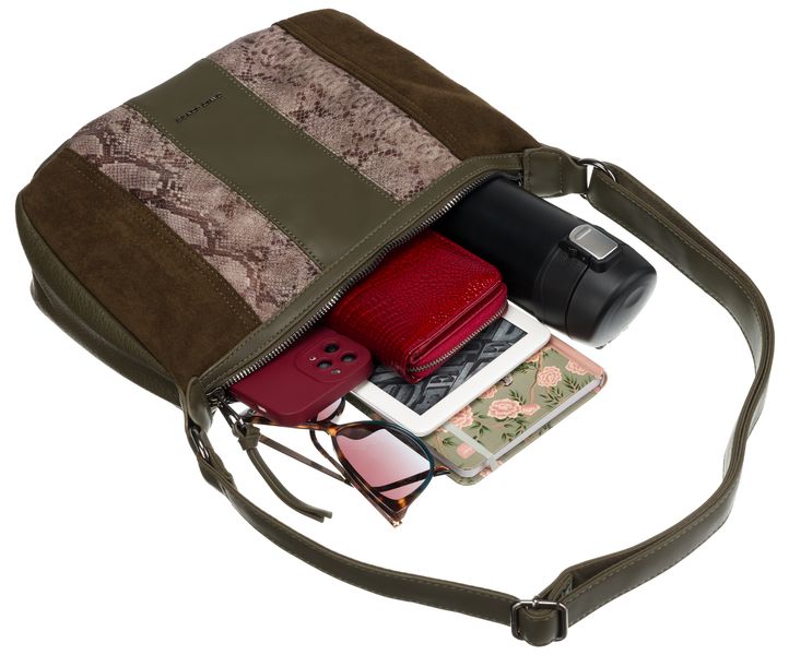 torebka damska 6885-1 khaki 9830 zdjęcie 8