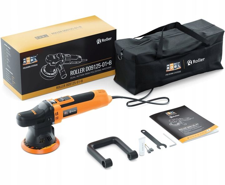 ADBL Roller D09125-01 + B - Maszyna Polerska Polerka DA Skok 9 mm Z TORBĄ zdjęcie 1