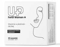 Wsparcie płodności KOBIET i starań o ciążę | 60 saszetek | UP FERTIL WOMEN+