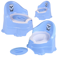 Nocnik W Kształcie Krzesełka Z Wyjmowaną Wkładką Grafika Zwierzątka   5163