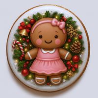 CIASTKO LUKROWANE MAMIK FAMILY SIOSTRA PINK ROZ.L KOŁO RĘCZNIE ROBIONE