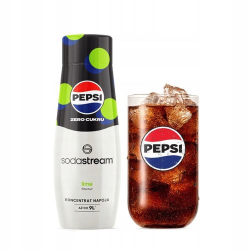 Zestaw Syrop do wody SodaStream PEPSI LIME Zero 6x440 ml + Torba GRATIS na Arena.pl