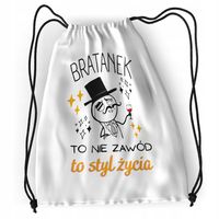 Plecak Dla Bratanka Sportowy Szkolny Worek Torba Z Nadrukiem Ze Zdjęciem