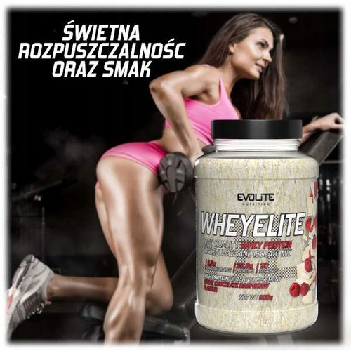 EVOLITE WHEYELITE 900g BIAŁKO KONCENTRAT IZOLAT PROTEIN WPC80 WPI SERWATKA na Arena.pl