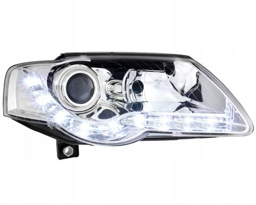 Reflektory przednie VW Passat B6 CHROM DAYLIGHT na Arena.pl