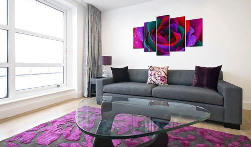 Obraz - Multicoloured rose Rozmiar - 100x50 na Arena.pl