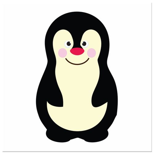 Obraz Do Kuchni 40X40 Pingwinek na Arena.pl