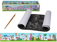 Plakat Zdrapka dla Dziecka - Kraina Fantazji