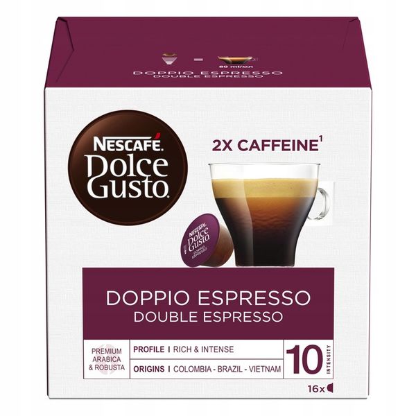 Kapsułki Nescafe Dolce Gusto Doppio Espresso 16szt zdjęcie 1