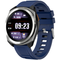 canyon smartwatch maveric sw-83 gps srebrno - niebieski