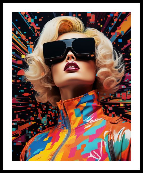 Plakat 40x50cm Retro Futuryzm zdjęcie 3