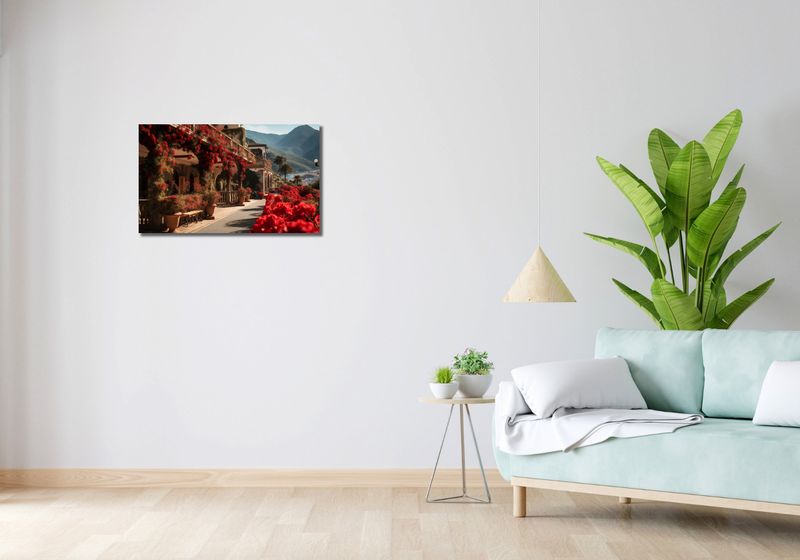 Obraz 70x40cm Czerwona Idylla zdjęcie 2