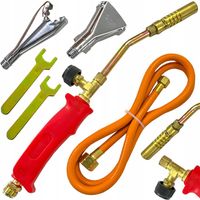 PALNIK GAZOWY UNIWERSALNY LUTOWANIA PODGRZEWANIA ZGRZEWANIA 3 DYSZE LAMPA