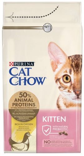Karma z kurczakiem dla kociąt, kotek w ciąży i karmiących - Purina 1,5kg na Arena.pl