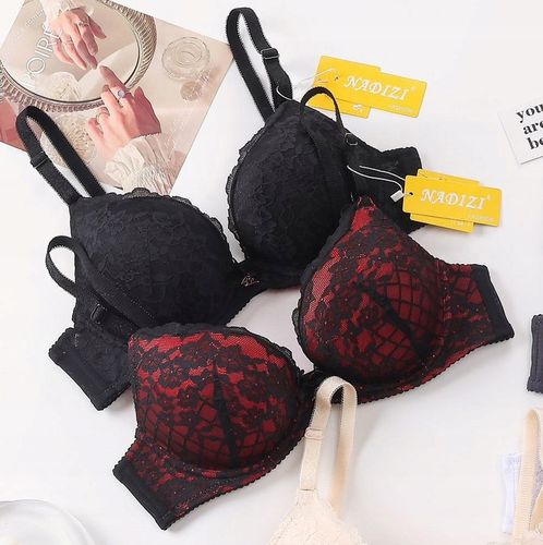 75/80/90/95/ Nadizi koronkowy biustonosz push up 85 B kolory na Arena.pl