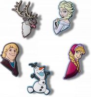 Przypinki Crocs Jibbitz Piny Do Butów Frozen Caracter 5 Pack