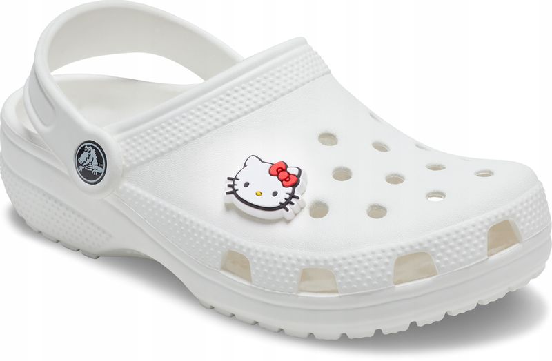 Przypinka Ozdoba Jibbitz Charms Pin Do Butów Crocs Hello Kitty Head zdjęcie 2