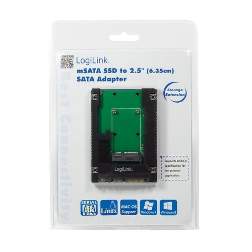 LogiLink Adapter mSATA SDD do SATA 2.5' na Arena.pl
