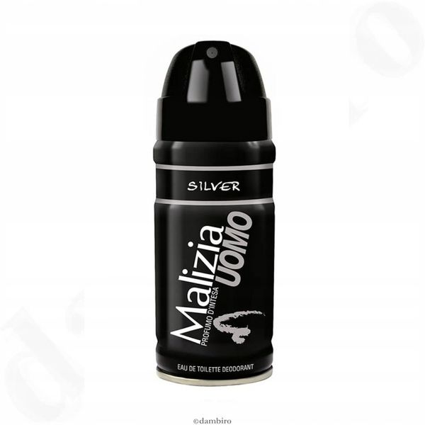 Malizia Dezodorant Silver Men 150 Ml zdjęcie 6