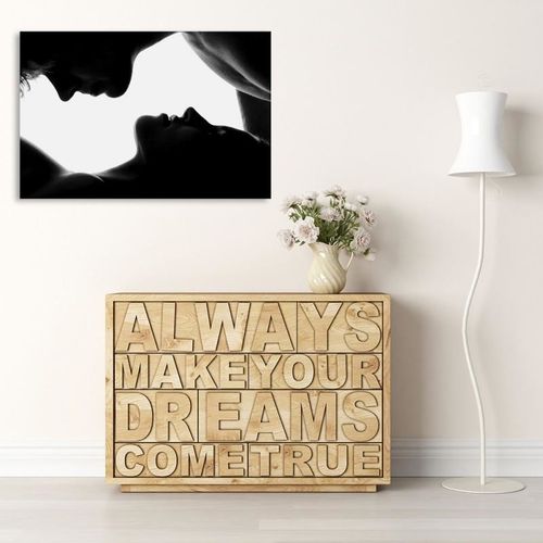 Obraz na płótnie - Canvas, Pocałunek 2 50x40 na Arena.pl