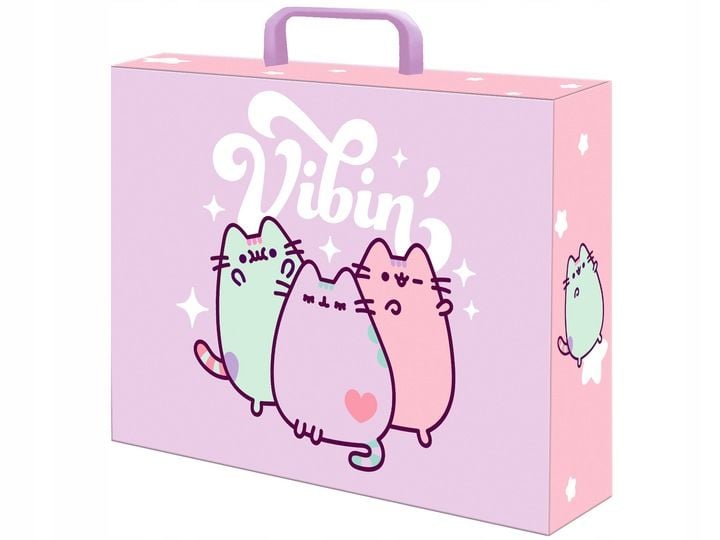 Teczka z rączką A4 St. Majewski Pusheen zdjęcie 3